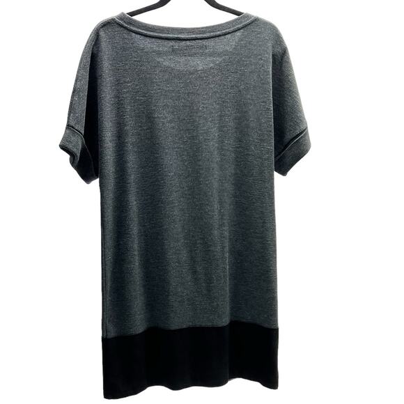 Allsaints Sweater Short Sleeve Mini Dress With Pockets Women's Size Large - Picture 5 of 10